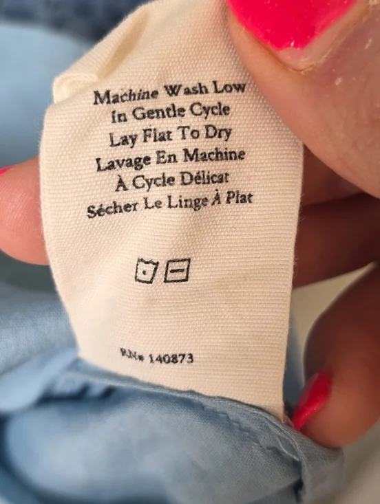 Loveshackfancy Abena Blue Midi 0 - Picture 5 of 7